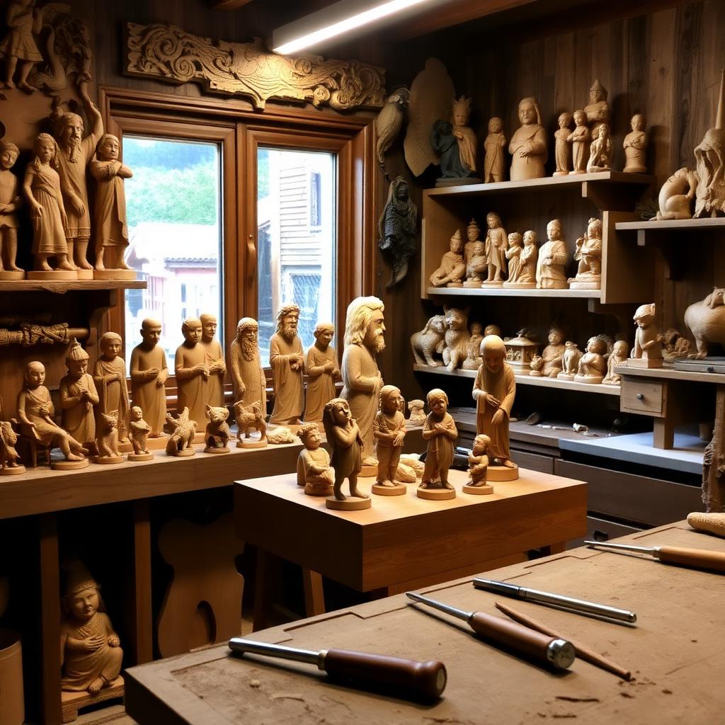 Demi Art Woodcarvings