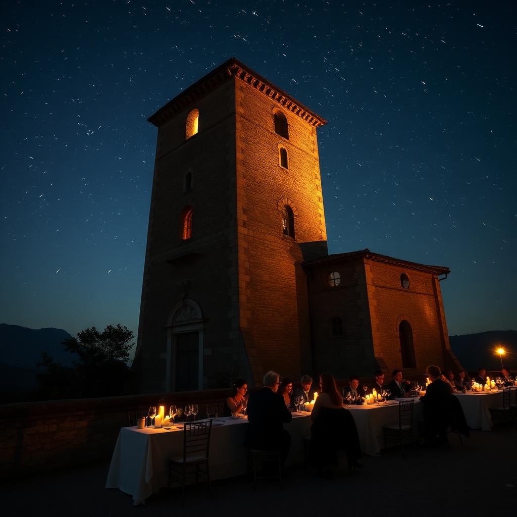 San Lorenzo – Cena sotto le Stelle at Torba