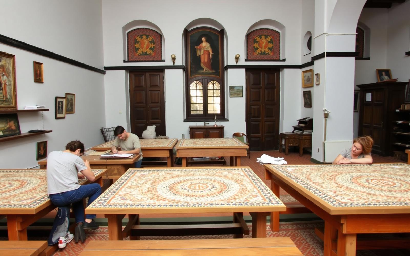 Traditional Roman and Byzantine Mosaic Course